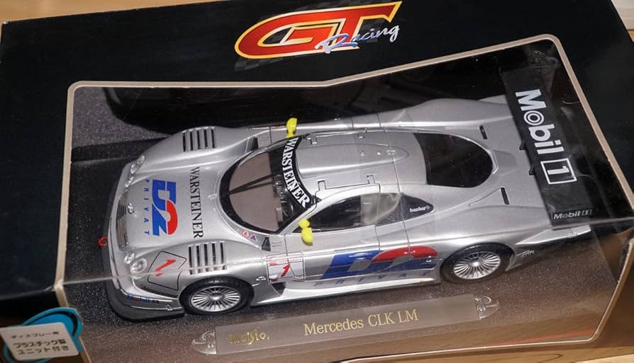 Maisto Mercedes CLK LM 1/18 ミニカー MERCEDES CLK-LM, GT RACING, MAISTO 1/18 SILVER | eBay
